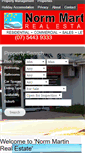 Mobile Screenshot of normmartinrealestate.com.au